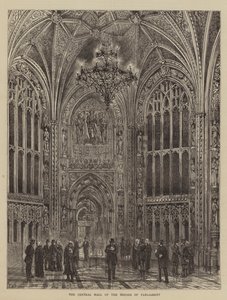 Parlamento Evleri Merkez Salonu by Henry William Brewer