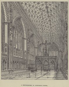 Westminster, Aziz Stephen Şapeli by Henry William Brewer