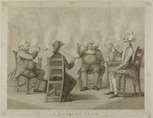 Sigara İçme Kulübü by Henry William Bunbury