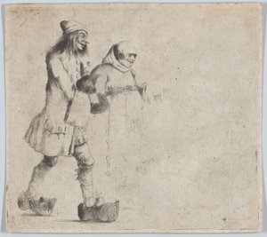 Mutlu Köylü ve Keşiş, 1770. by Henry William Bunbury