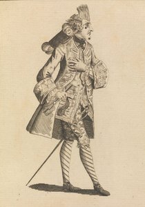Mösyö Le Frizeur, 21 Mayıs 1771. by Henry William Bunbury.
