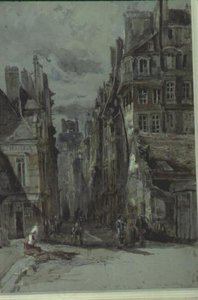 Sokak Sahnesi, Eski Paris