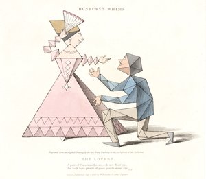 Bunburys Kaprislerinden Aşıklar, 1828 by Henry William after Bunbury