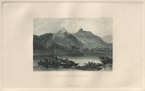 Pitoresk ve Romantik Rheinland: Kobern ve Mathias Şapeli, 1928.