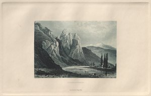 Pitoresk ve Romantik Rheinland: Rheingrafenstein, 1928.