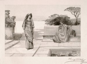 Horace ve Lydia by Henry Wolf