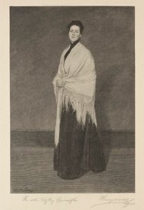 Bayan Şal ile. by Henry Wolf