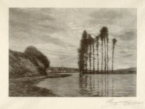 Seine Nehri Manzarası (Rüzgarların Harpı)