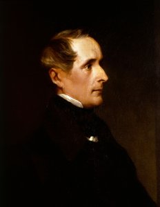 Alphonse de Lamartine'in portresi, detay 1848 (resim)