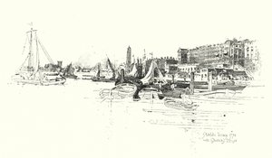 Adelphi Terrace, Londra by Herbert (after) Railton