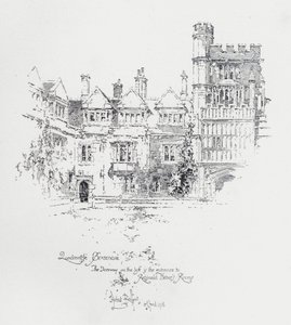 Brasenose Koleji, Oxford, İngiliz din adamı ve yazar Reginald Heber