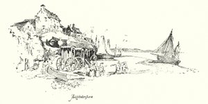 Brighthelmstone (lito) by Herbert (after) Railton