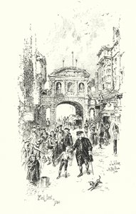 Dr Johnson, Fleet Street, Londra, 1780