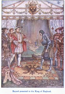 Bayard, İngiltere kralına takdim edildi (Henry VIII), 1938 by Herbert Cole