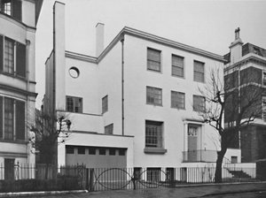 Dış - House for Denys Lowson, Av., Upper Phillimore Gardens, Londra, 1939