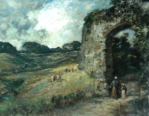 Yeni Kapı, Winchelsea, 1904 by Herbert Goodall