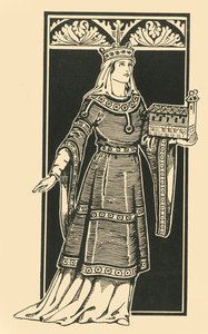 İmparatoriçe Cunigunda, 1002-1024, 1924. by Herbert Norris