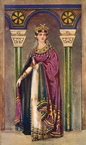 İmparatoriçe Theodora - Altıncı Yüzyıl, AD, 1924.