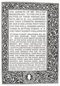 Riccardi Press: Sonnets of Shakespeare