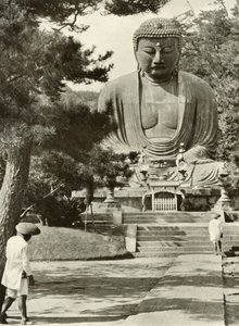 Amida, Buda, 1910. by Herbert Ponting