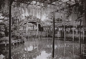 Kameido (s/b fotoğraf) by Herbert Ponting