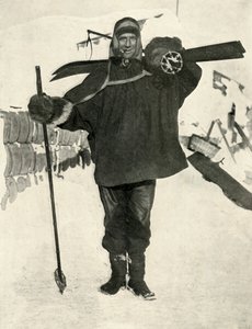 Albert Madalyası alan Astsubay Crean, 1911, 1913 by Herbert Ponting