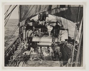 Terra Nova Güverte (bromür baskı) by Herbert Ponting
