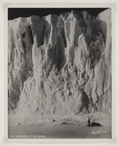 Erebus Dağı Surları, (bromür baskı)