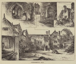 Athelhampton Salonu by Herbert Railton