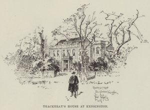 Thackeray'ın Kensington'daki Evi by Herbert Railton