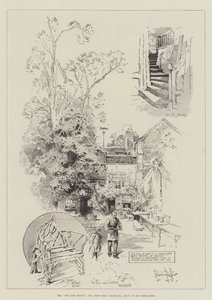 Fox ve Crown Inn, West Hill, Highgate, yıkılmak üzere