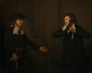 "Venedik Taciri"nden Shylock ve Tubal by Herbert Stoppelaer