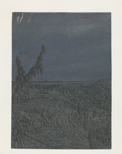 Bir Yayla, Uzakta Bir Nehir ile Manzara by Hercules Segers