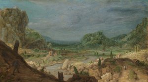 Nehir Vadisi, c.1626-30 by Hercules Segers