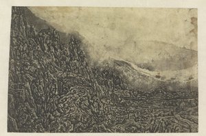 Bir Yol ve Bir Nehir ile Kayalık Manzara by Hercules Segers
