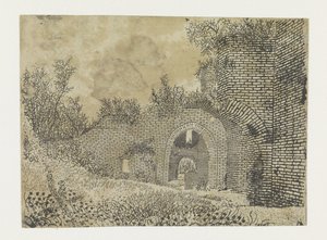 Brederode Kalesi Harabeleri Güneybatıdan Brederode Kalesi Harabeleri by Hercules Segers