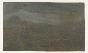 Nehirli Vadi ve Dört Kuleli Kasaba by Hercules Segers
