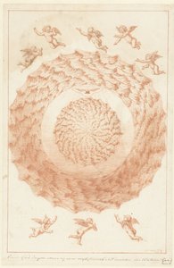 Genişliğin Yaratılışı Ve Tanrı dedi ki: Suların ortasında bir genişlik olsun (nesne üzerine başlık) Yaratılış (dizi başlığı) by Herman Coets