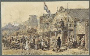 Leeuwarden'de fuar, yakındaki Oldenhove