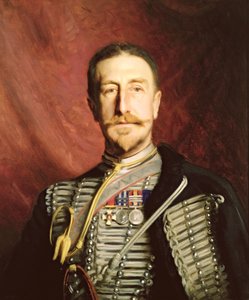 Albay Frederick Richard Thomas Siper-Gascoigne DSO by Herman Gustave Herkomer