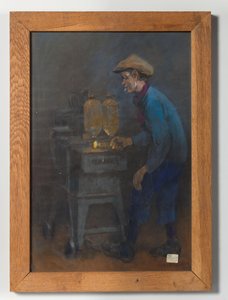 Perçinlerin elektrikli tavlanması by Herman Heijenbrock