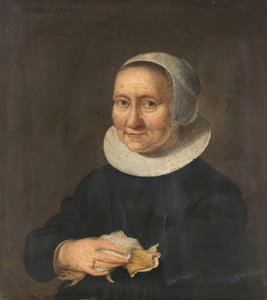 Bir Kadının Portresi by Herman Meynderts Doncker