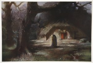 İkisi sevgi dolu bir kucaklaşma içinde yeniden bir araya geldi, 1906 by Hermann Hendrich