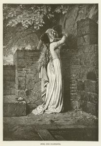 İmmo ve Hildegard by Hermann Kaulbach