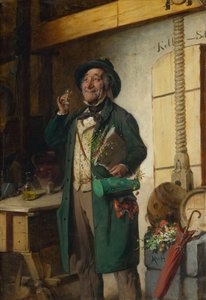 Botanikçiler sevgili çiçek, 1870. by Hermann Kern