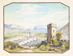 Rattenberg, Tirol, yak. 1858-1882.