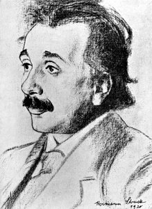 Albert Einstein 1879-1955, Alman-İsviçreli matematikçi ve teorik fizikçi, 1920