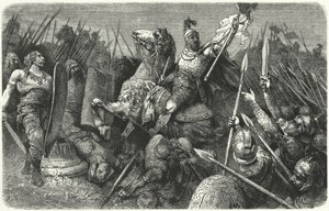 Belisarius, Roma'da Ostrogotlara saldırıyor, 536 by Hermann Vogel
