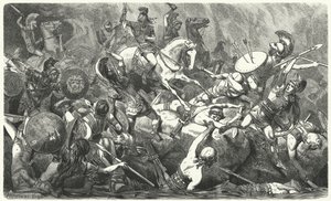 Atina ordusunun Sicilya'daki yenilgisi, MÖ 413 by Hermann Vogel