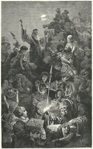 Venedik şehri Lefkoşa'nın Osmanlılar tarafından kuşatılması, 1570 by Hermann Vogel